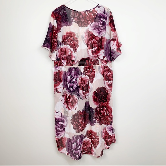 Follow Me Floral Kimono Duster Coverup - Picture 3 of 7